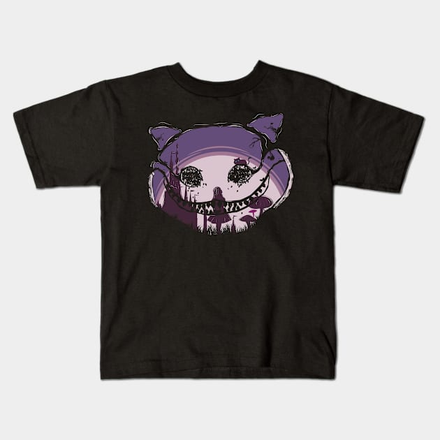 Cheshire Kids T-Shirt by Piercek25